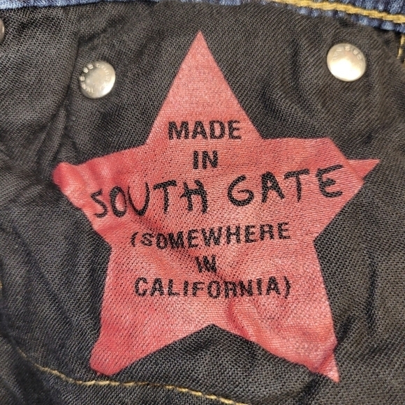 AG Adriano Goldschmeid The ELite Straight Leg Cobalt Wash Jeans Size 27 R - Picture 9 of 15